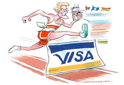 Have Visa simply sponsored the Games or bought them entirely?