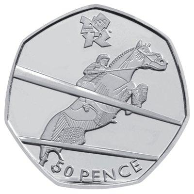 Equestrian 50p coin